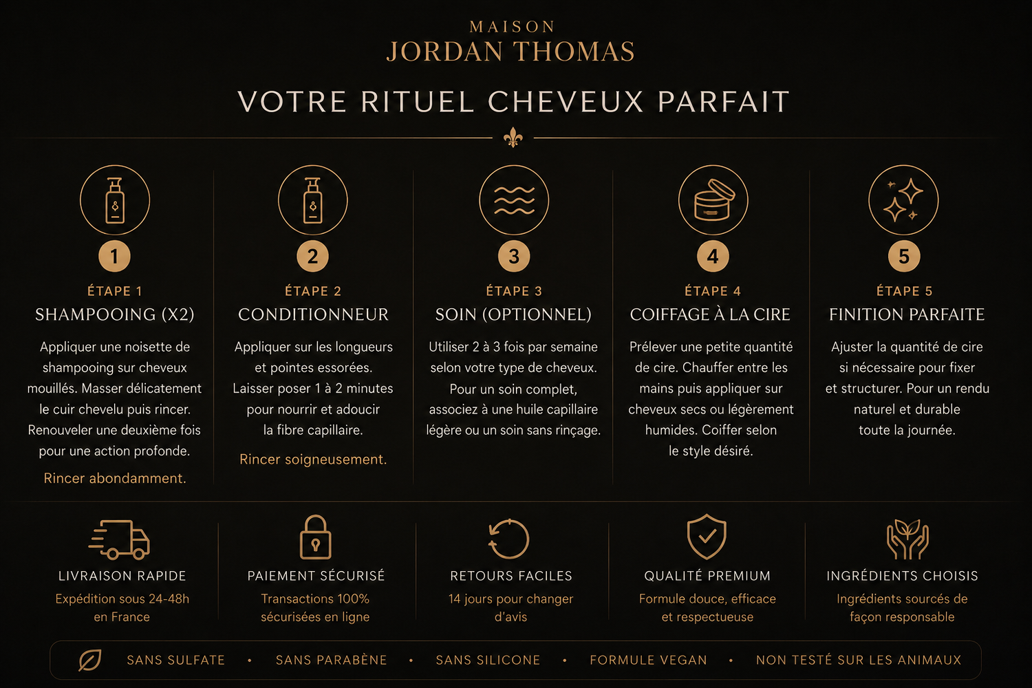 Pack Shampoing & Conditionneur + Cire mate