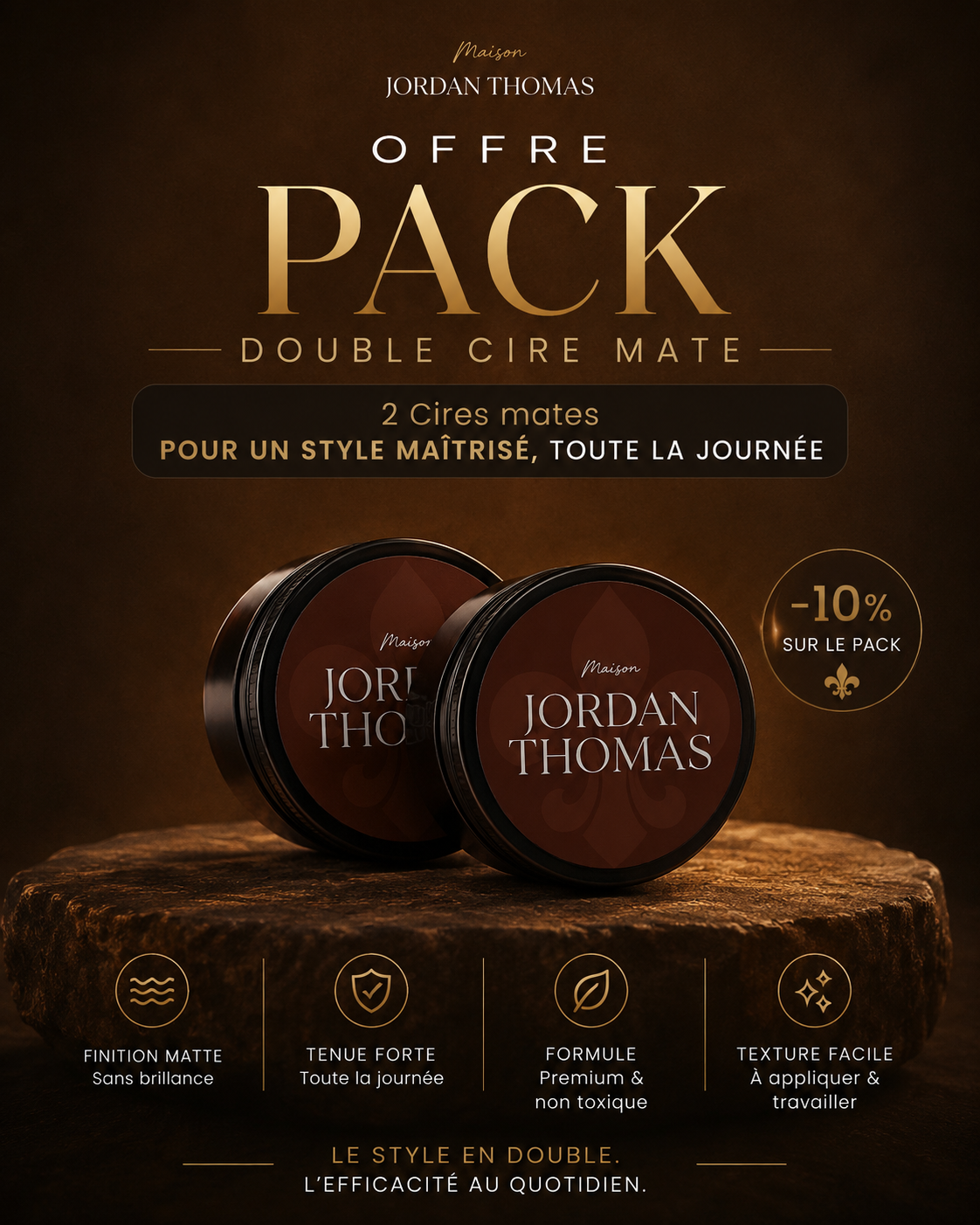 Cire mate