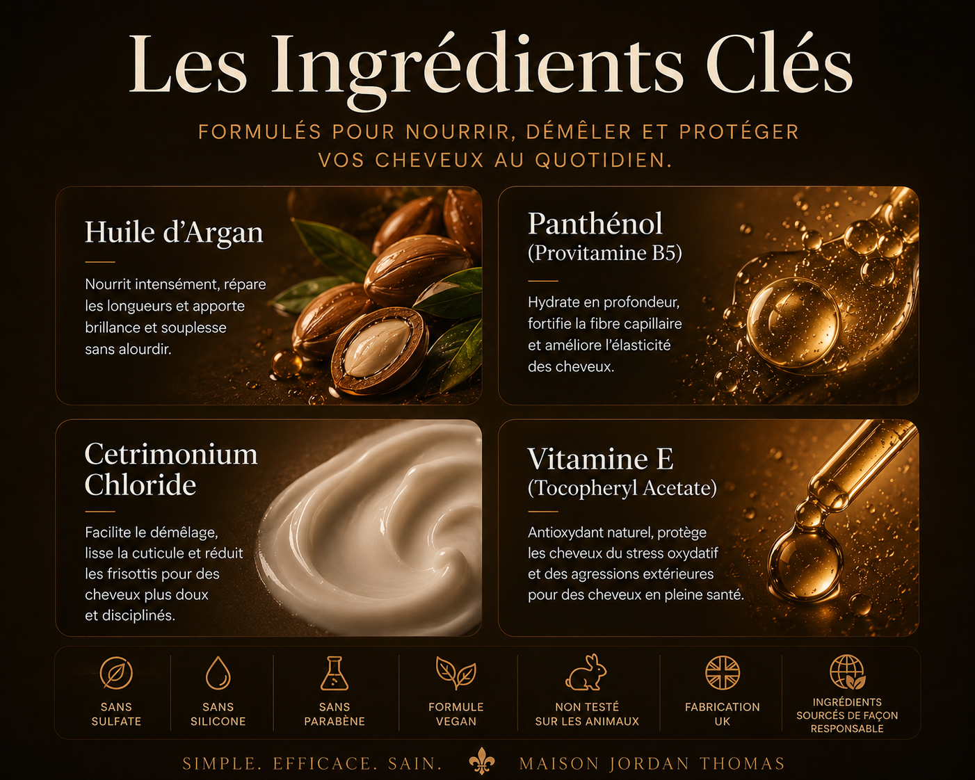 Conditionneur à l'huile d'argan